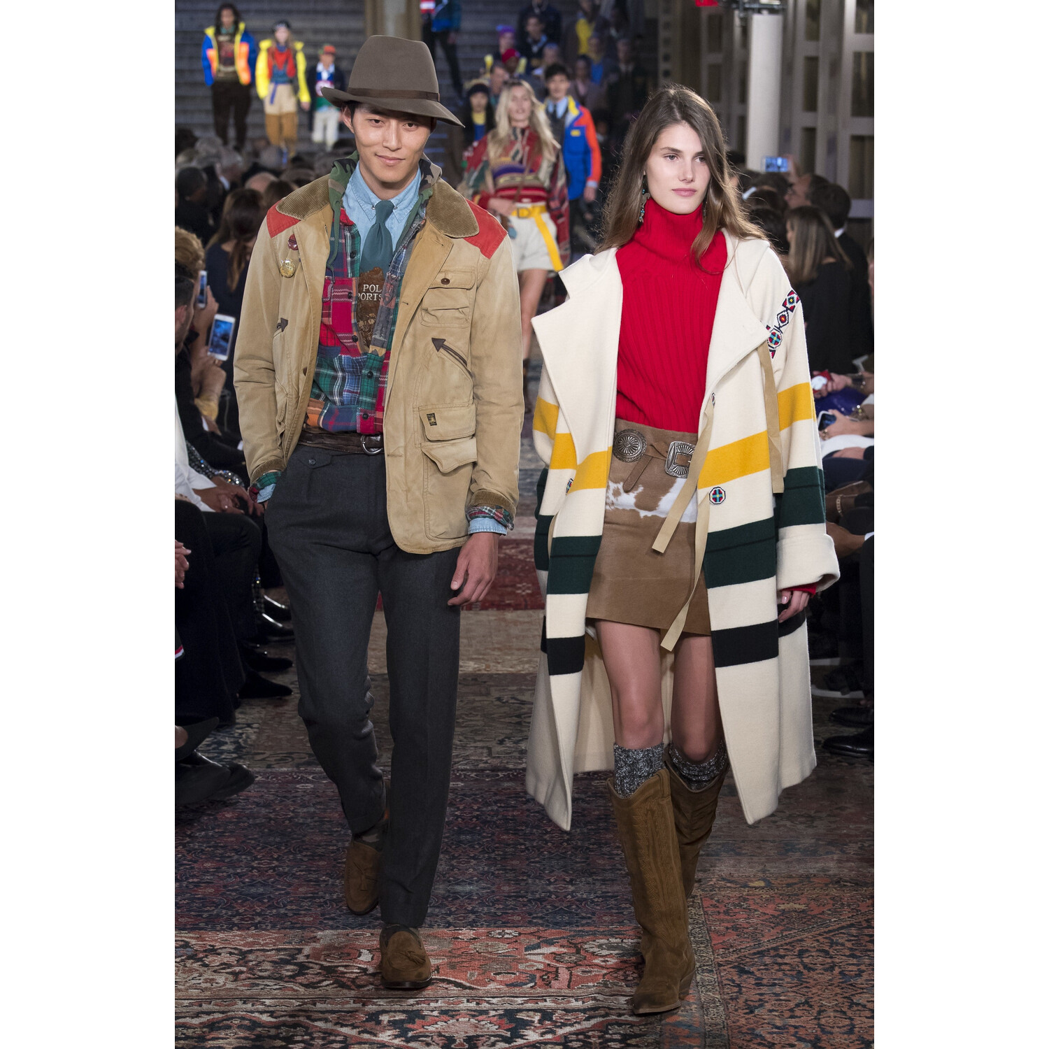 Фото Ralph Lauren Fall 2018 Ralph Lauren 50 years of fashion